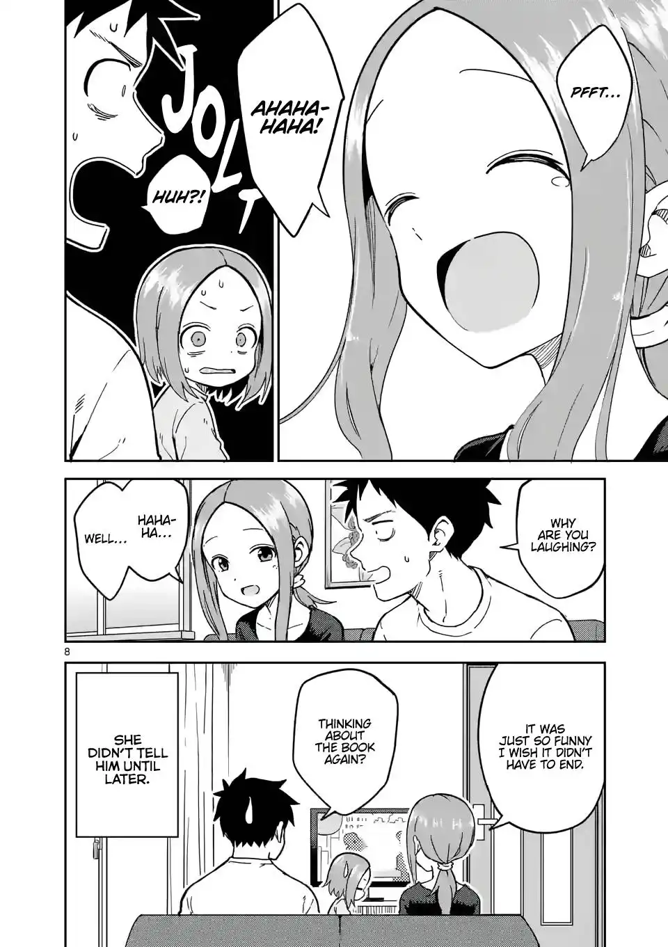 Karakai Jouzu no (Moto) Takagi-san Chapter 227 8